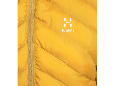 Damska kurtka Haglöfs Sarna Mimic Hood w kolorze żółtym