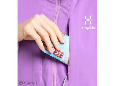 Haglöfs Discover Touring dámska bunda, fialová/sivá