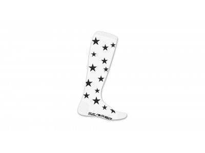 Sensor Thermosnow Star ponožky, bílá