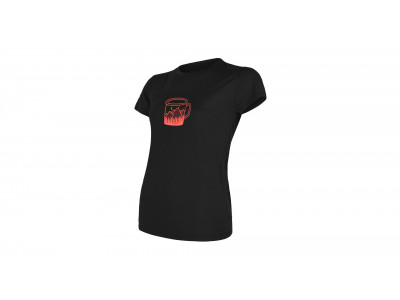 Sensor Merino Active Pt Mug women&amp;#39;s T-shirt, black