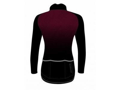 FORCE EXTREME women's jacket, black/burgundy