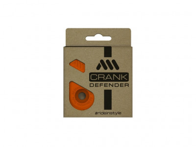 All Mountain Style protective caps for cranks, orange