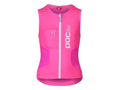 POC VPD Air Vest + TRAX Edition children&amp;#39;s vest, fluorescent pink