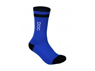 POC Essential Mid Length Azurite Multi Blue socks