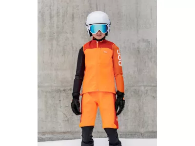 POC Race Vest Jr Fluoreszierende Kinderweste, orange