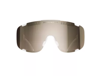 POC Devour-Brille, Hydrogen White/Clarity Trail/Partly Sunny Silver