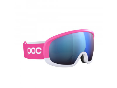 POC Fovea Mid Clarity Comp Fluorescent Pink/Spektris Blue ONE