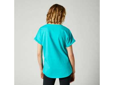 Damski t-shirt Fox Boundary w kolorze aqua greenm