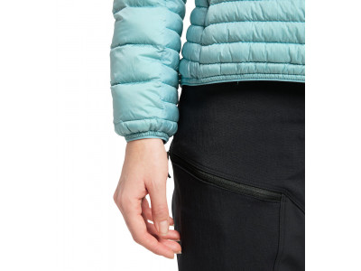 Haglöfs Micro Nordic Down Hood dámska bunda, frost blue