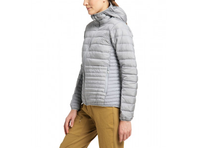 Jachetă de damă Haglöfs Micro Nordic Down Hood, gri