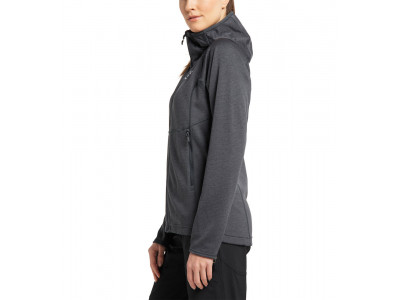 Haglöfs Skuta Hood women&#39;s sweatshirt, dark gray