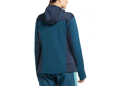 Haglöfs Vassi Mid Hood Damen-Sweatshirt, blau