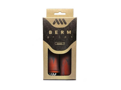 All Mountain Style Berm grips, red camo