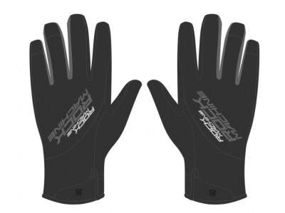 ROCK MACHINE rukavice WINTER RACE dlhoprsté čierne 