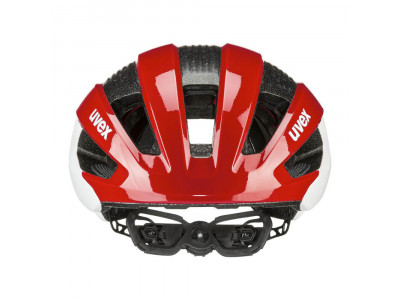 uvex Rise CC helmet, red/white matt