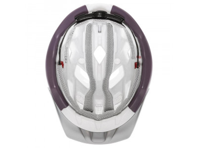 Kask uvex City Active Silver Plum