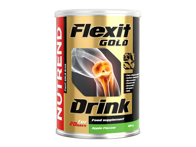 Nutrend FLEXIT GOLD DRINK - apple, 400 g