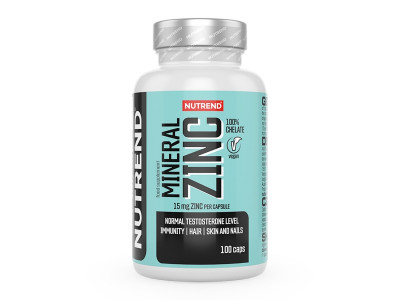 Nutrend MINERAL ZINC 100% CHELATE, 100 capsules