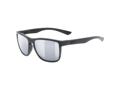 Uvex glasses LGL Ocean 2 P Black Mat / Mirror Silver (CAT. 3)