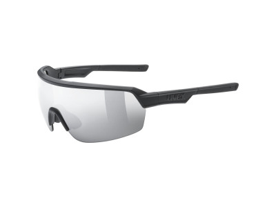 Uvex Sportstyle 227 glasses Black Mat / Mirror Silver