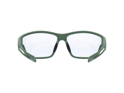 uvex Sportstyle 806 V glasses, moss matte/smoke, photochromic