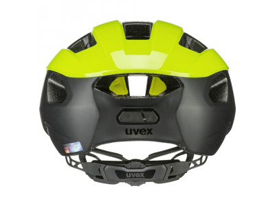 uvex Rise CC Helm, Neon Yellow/Black Mat