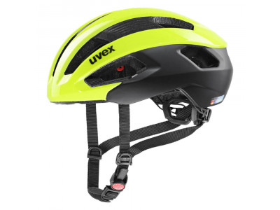 uvex Rise CC Helm, Neon Yellow/Black Mat