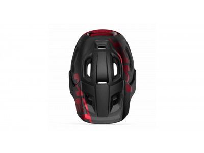 MET ROAM MIPS helmet, black/red metallic gloss