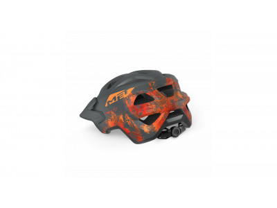 MET ELDAR junior helmet, grey/orange