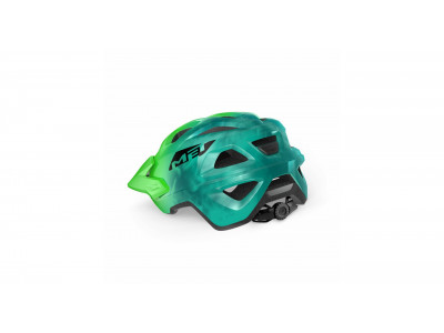 MET ELDAR Junior-Helm, grünes Batikmuster