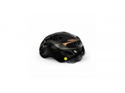 MET RIVALE MIPS helmet, titanium bronze/metal