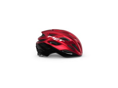 MET Estro MIPS helmet, red/black metallic