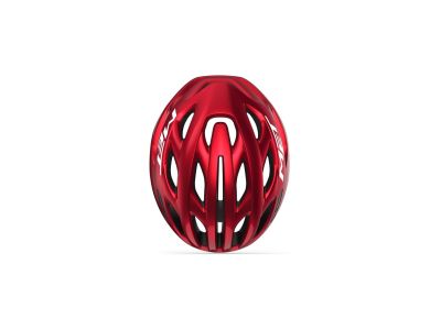 MET Estro MIPS Helm, rot/schwarz metallic