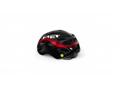 MET Rivale MIPS helma černá/červená/metalická lesklá