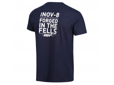 inov-8 COTTON TEE &quot;FORGED&quot; shirt, blue