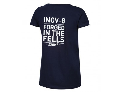 inov-8 COTTON TEE „FORGED” koszulka damska w kolorze niebieskim