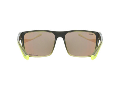 uvex Sportstyle LGL 50 CV glasses Olive Mat/Mirror Green