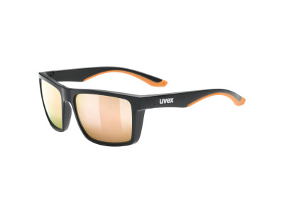 Uvex Sportstyle LGL 50 CV glasses Black Mat / Mirror Champagne