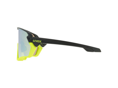 uvex Sportstyle 231 Brille, black lime matt