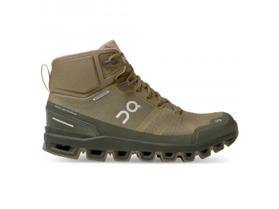 On Cloudrock Waterproof women&amp;#39;s outdoor shoes, Olive/Reed