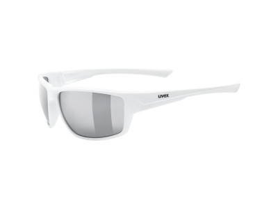 uvex Sportstyle 230 okuliare, White Mat/Litemirror Silver