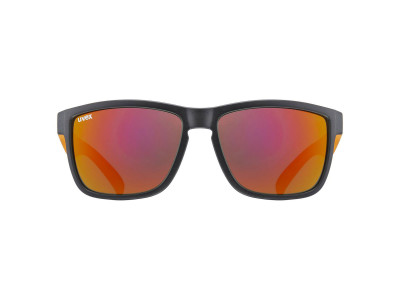 Okulary uvex Lgl 39, szary matowy pomarańczowy/lustro czerwony