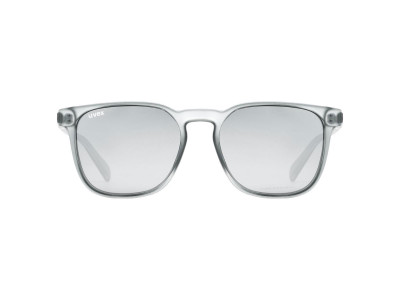 Okulary uvex LGL 49 P, matowa przydymiona/polavision lustro srebrne