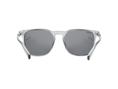 uvex LGL 49 P glasses, smoke mat/polavision mirror silver