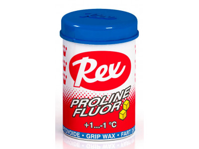 Rex stoupací vosk Pro Grip fluorový 45 g, červená