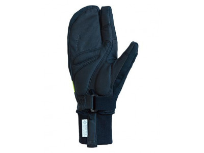 Roeckl VILLACH TRIGGER Extra Warm zimné rukavice, čierna/žltá