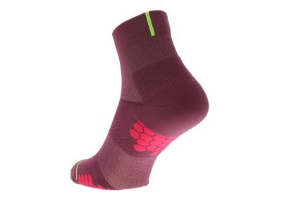 inov-8 TRAILFLY MID ponožky, fialové