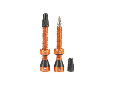 Tubolight valves 50 mm orange pair
