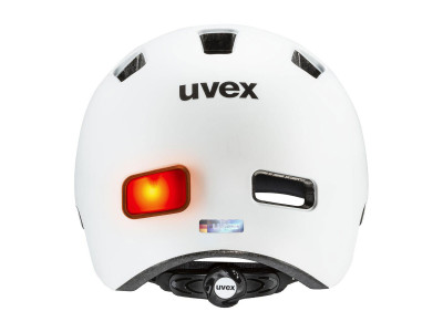 uvex City 4 helmet White/Skyfall Mat size 55 cm