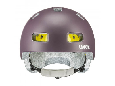 uvex City 4 Mips helmet, Plum Mat